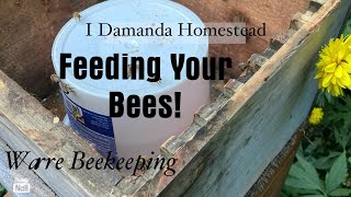 Feeding your Warre Hive; How and How Much!