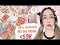 HAUL PHẤN MẮT DƯỚI 59K 😱 FANS VOTE WITCH MUA | HƯƠNG WITCH