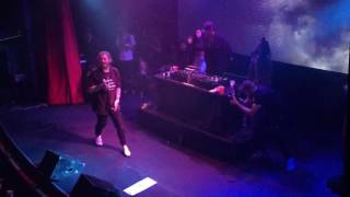 Video thumbnail of "Post Malone "deja Vu" feat Justin Bieber live in Denver 9-18-16"