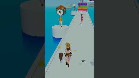 makeover run : all levels gameplay video for android , iOS  #yareta gaming #shorts