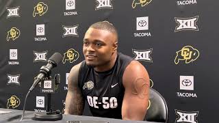 Press conference: CU Buffs defensive end BJ Green impressed at pro day