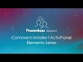 Comment installer lactivpanel elements series