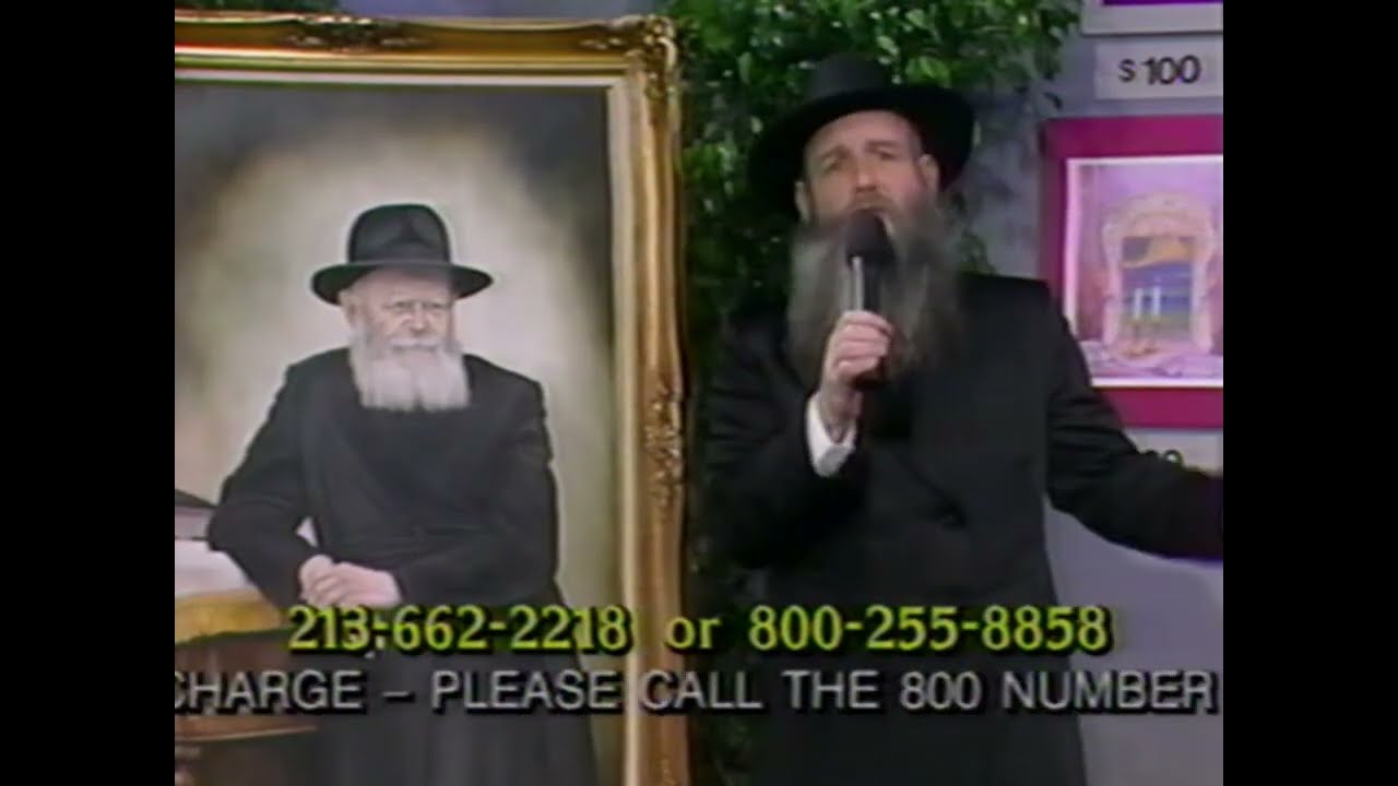 R' Shlomo Cunin at Chabad Telethon 5752: We Need The Rebbe!