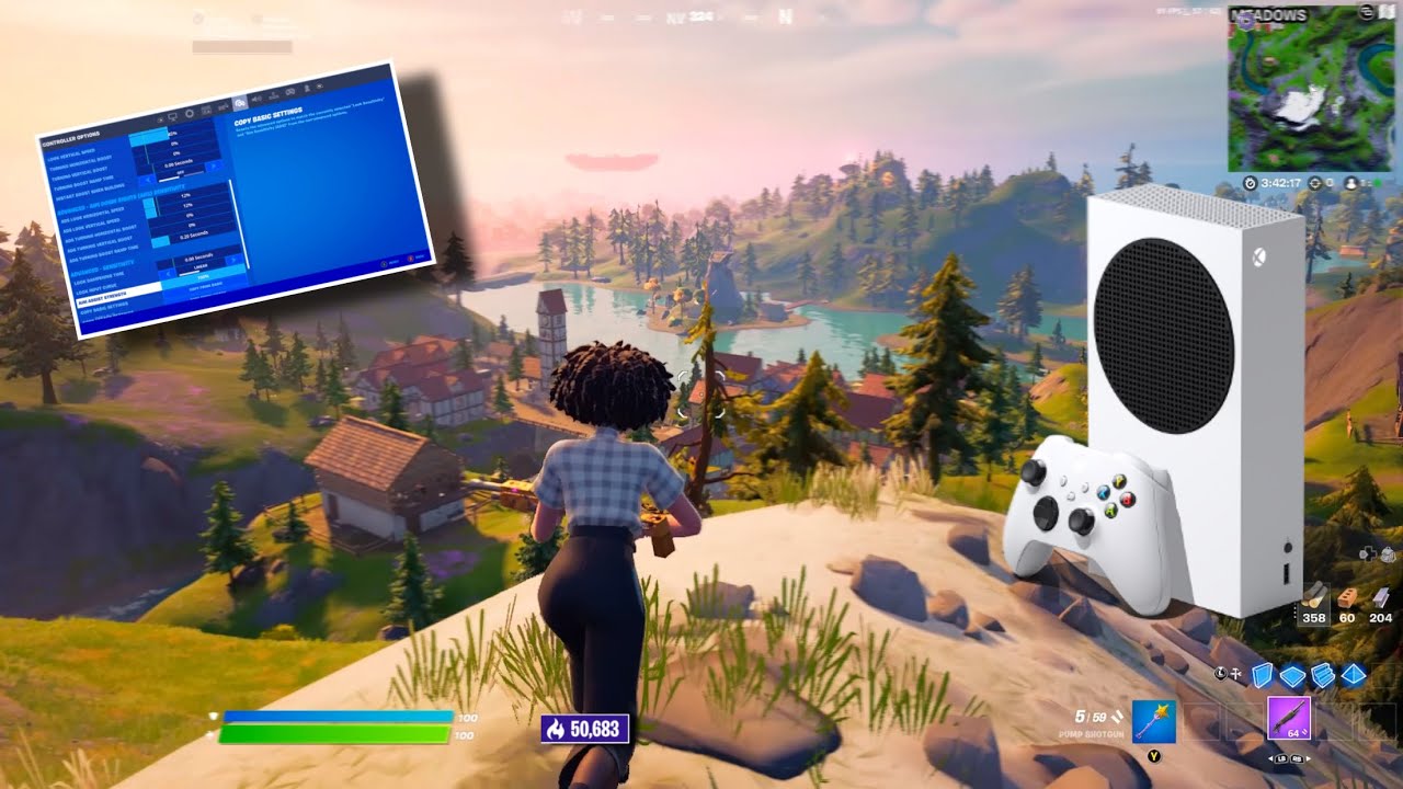 Arena 120FPS Xbox Series S Highlights + Best Linear Settings (17,000 Points)