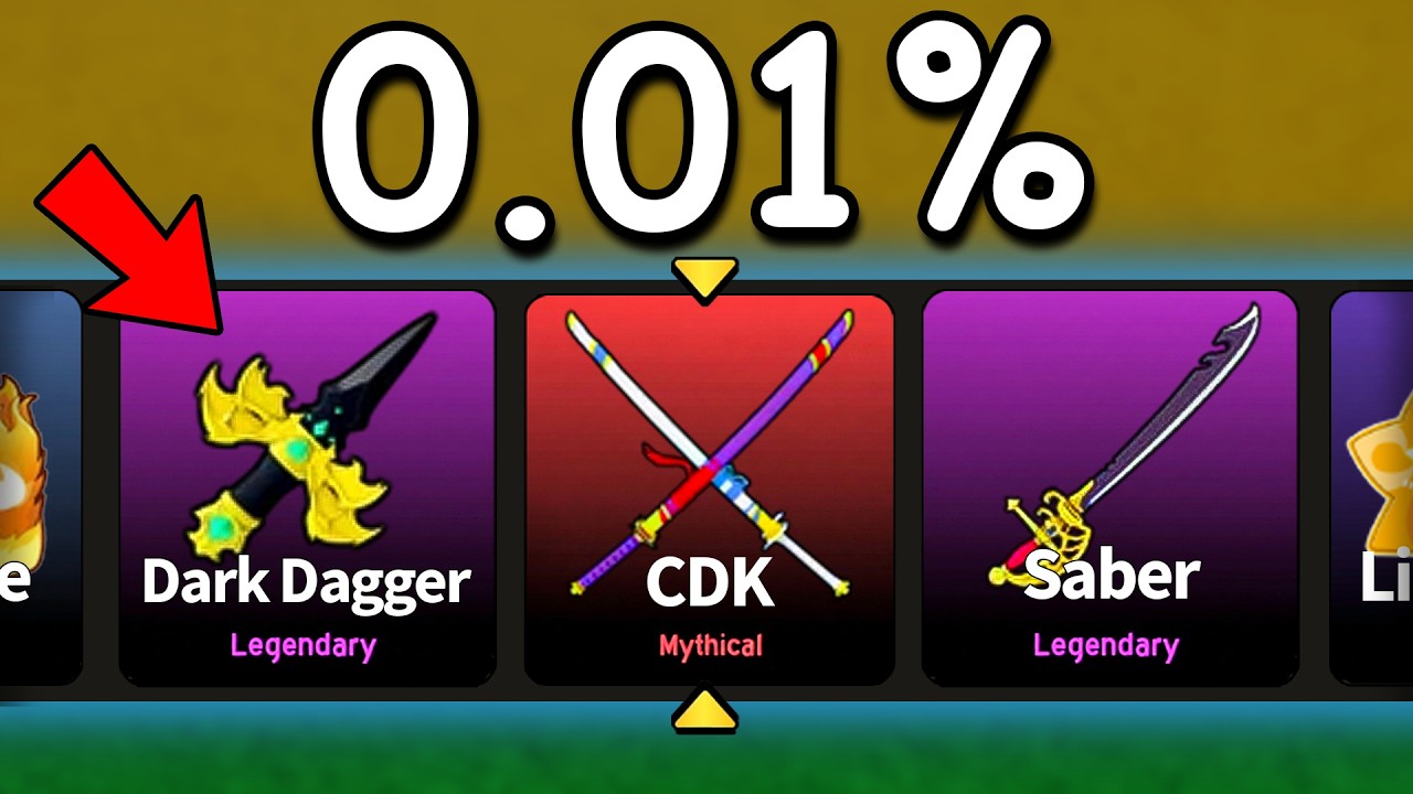 Blox Fruits But You Can ROLL Swords!