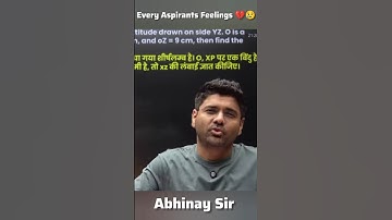 Every Aspirants Feelings. Abhinay Sir Talk #motivation #abhinaymaths #ssccgl #ssc #aspirants #shorts