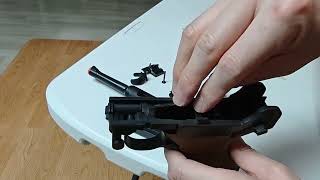 Academy Luger P08 Model Gun