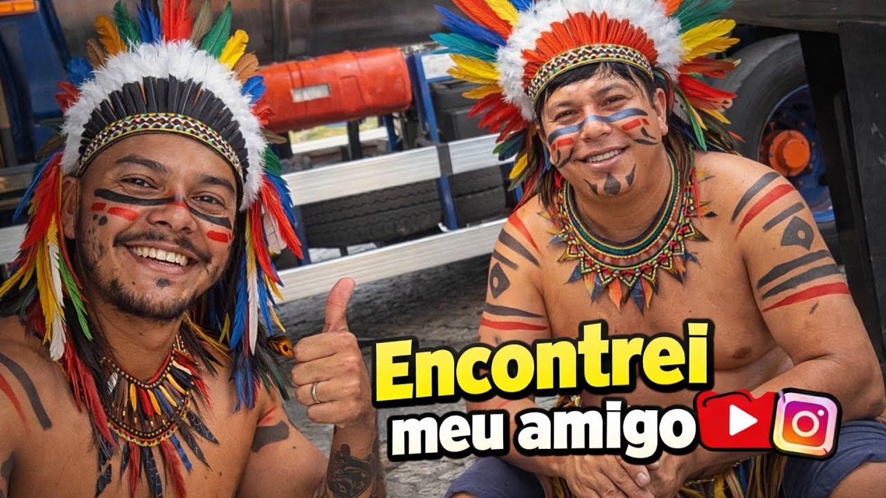 Encontrei meu amigo indiozinho 