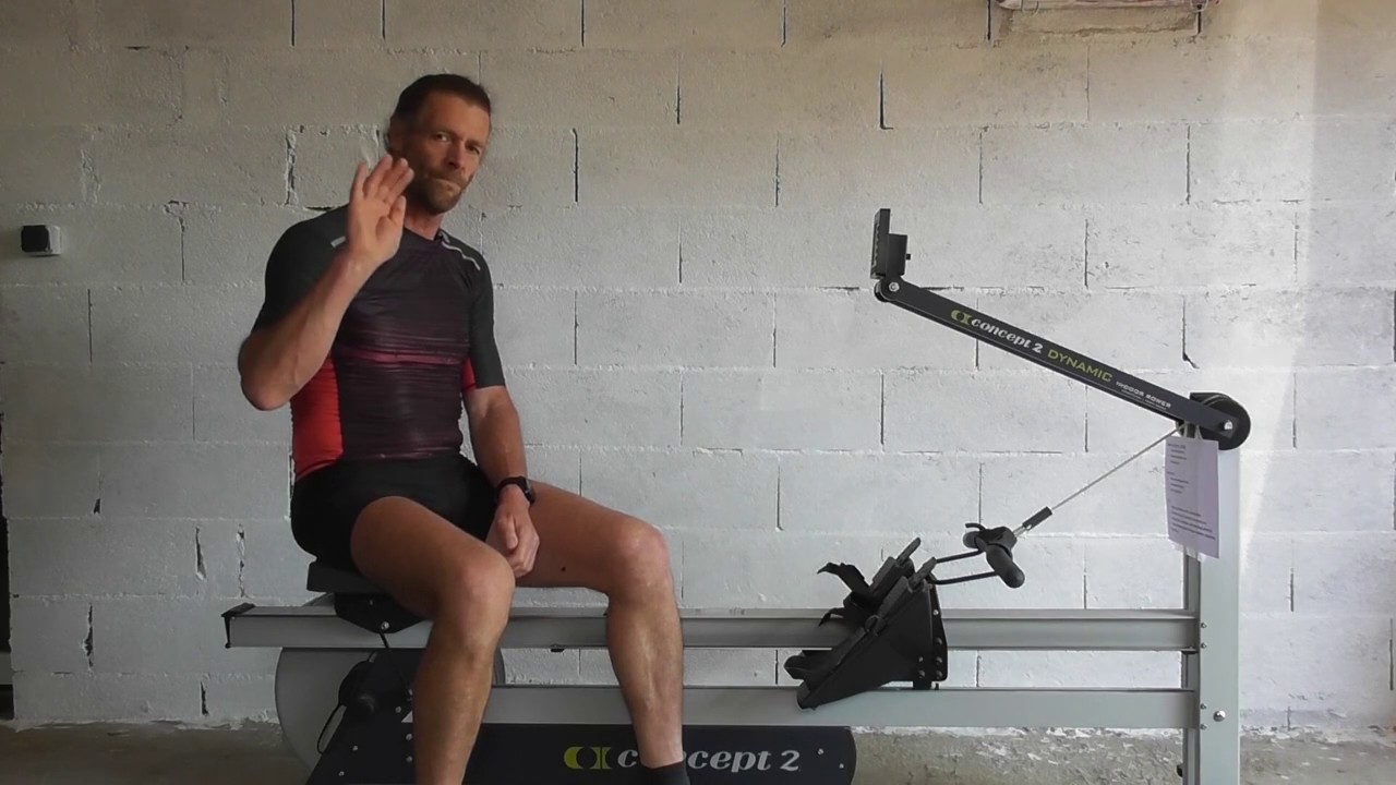 Technique aviron indoor : positionnement du bassin en antéversion pour ...