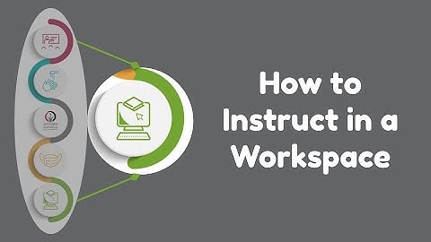 How to Instruct in a Workspace