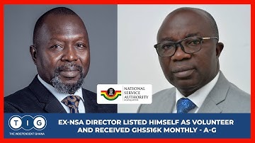Ex-NSA Director listed himself as volunteer and received GHS516k monthly - A-G