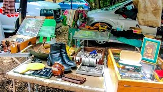 Mower's Saturday Sunday Flea Market in Woodstock, New York