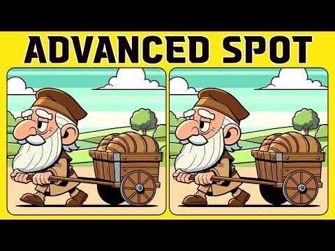 🧠🧩Spot the Difference | Advanced Spot 《A Little Difficult》