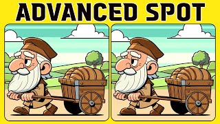 🧠🧩Spot the Difference | Advanced Spot 《A Little Difficult》
