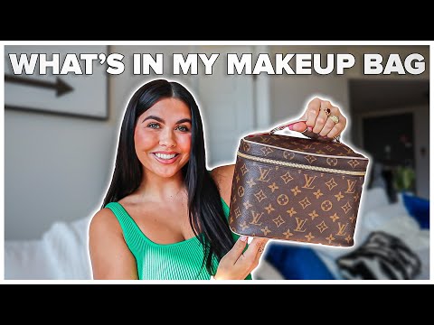 what's in my lv bag - Google Search  Whats in my makeup bag, Minimalist  makeup bag, Minimalist makeup