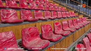 Жалал-Абад: Камчыбек Ташиев барган стадион жаңыланды