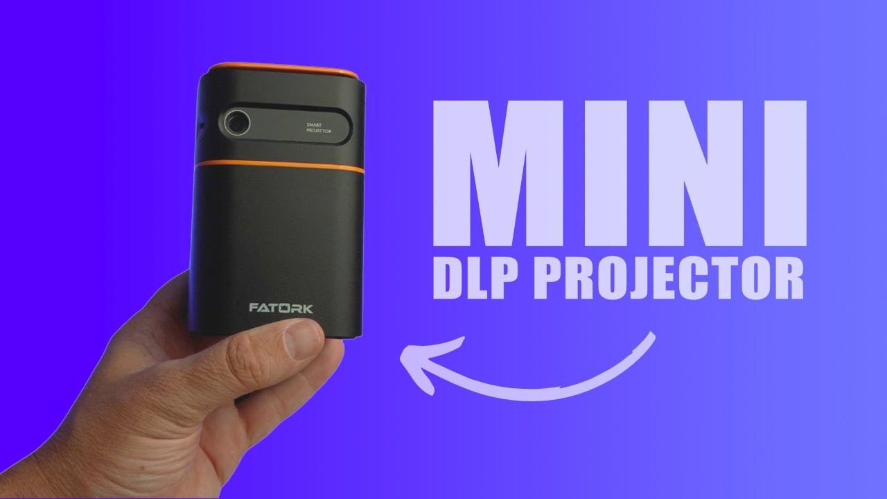 Fatork Pocket Monster Mini Projector Review and Unboxing - YouTube