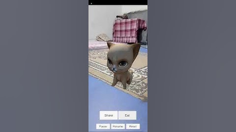 AR pet using AR foundation unity c#.Devlog_1