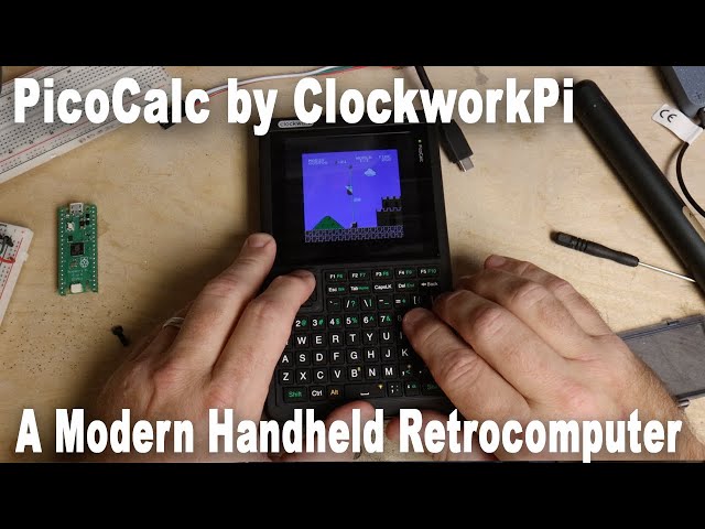 PicoCalc - A modern hand-held retrocomputer - YouTube
