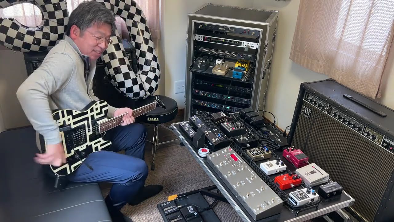 布袋モデル またまた番外編！サスティナー ラックエフェクターとRATを