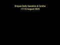 Dropee Daily Question & Combo 17/18 August 2025 #crypto #dropee #dailycombo #ytshorts #shorts