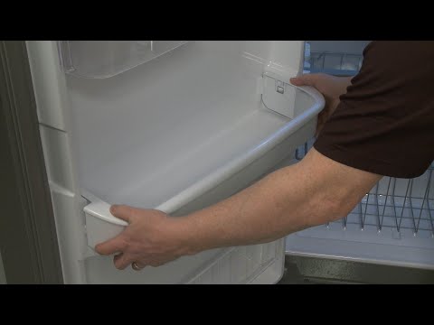 Lower Door Shelf Bin - Whirlpool Sidekick Freezer (Model WSZ57L18DM00)
