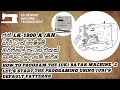Program the JUKI LK-1900A &amp; AN Machine -2 | Programing using Juki's default patterns #jukimachine 