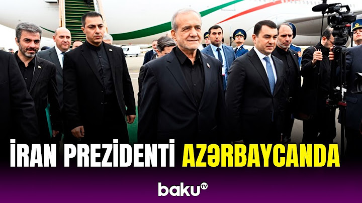 Məsud Pezeşkian Xankəndidə Zirvə Görüşündə iştirak edəcək