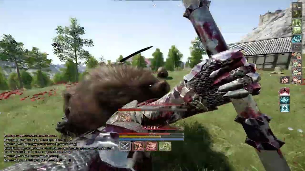 Mortal Online 2 Polesword Montage