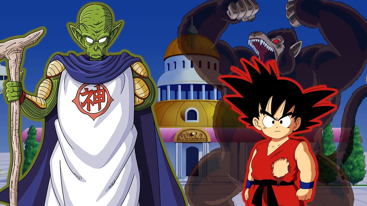 What If KAMI TAUGHT GOKU To CONTROL His TAIL? Pt.1 | Dragon Ball