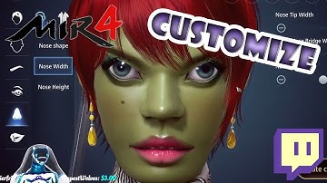 Character Customization - Mir4 (Twitch Short Clip)