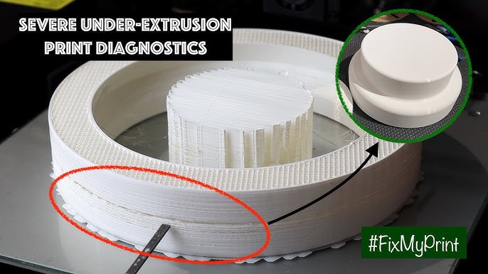 What causes lines in the middle of a 3d print? Solve under extrusion  problems mid print, halfway up! 