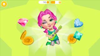Makeover and Rock on stage Sweet Baby Girl Pop Stars/ Games For Girls screenshot 5