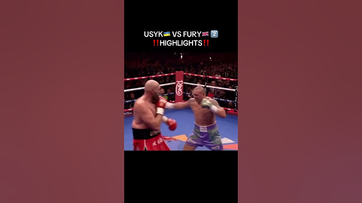 USYK VS FURY 2 #oleksandrusyk #tysonfury #boxing #highlights