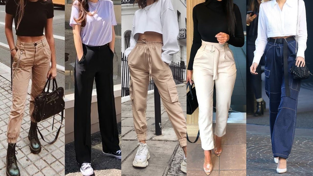 PANTALONES EN TENDENCIA DE MODA 2023/ COMBINACIONES DE ROPA CON PANTALONES  DE MODA 2023/ PANTALONES 