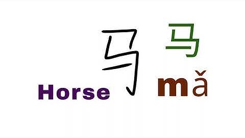 Learn Chinese Character 马 (mǎ) | Stroke Order, Writing Practice & Pronunciation