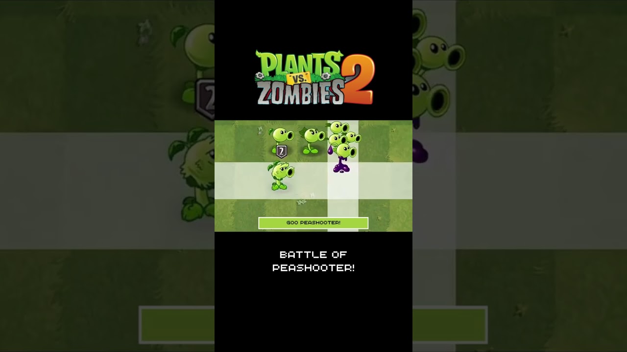 ALL Peashooters in PvZ2! Ultimate Peashooter Lineup! 