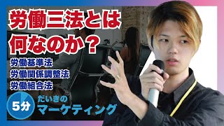 【初心者向け】労働三法とは何か？労働基準法・労働関係調整法・労働組合法