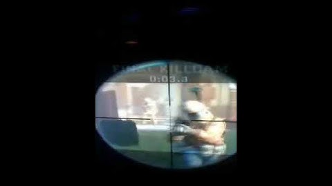 Call of Duty: Black ops - jump no scope across map