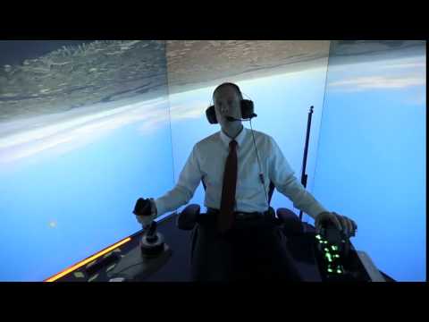 Flying in Simulator