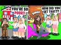 Poor Girl Was *BULLIED* By RICH Friends... We Gave Her A MEGA NEON SHARK! (Roblox Adopt Me)