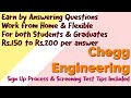 Chegg | Online Work from Home Job | Engineering | Mech | Civil | CS | EEE | Verified | Money| Degree
