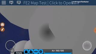 Fe2 Test map cloud walk (1st person backwards) (easy)