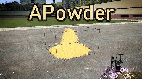 APowder | GMod particle simulation