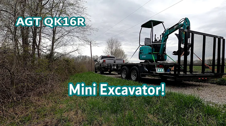 I Bought a Mini Excavator at the Auction! AGT QK16R