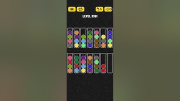 Ball Sort Puzzle Level 3351