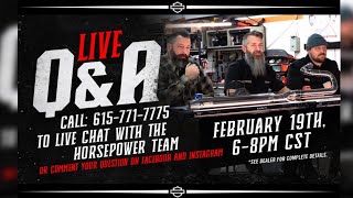 LIVE Q&A with Moonshine Harley-Davidson | Give us a call from 6PM-8PM CST 615-771-7775