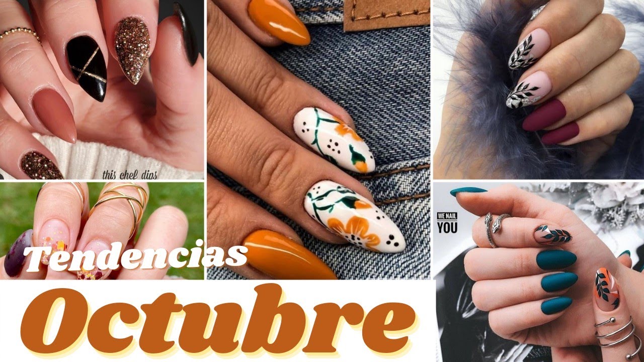 Tendencias en Uñas Octubre 🍁🍂🤎 Trendy Nails October 🤎🍂✨ Diseños y  colores Uñas Acrílicas 2021 - thptnganamst.edu.vn