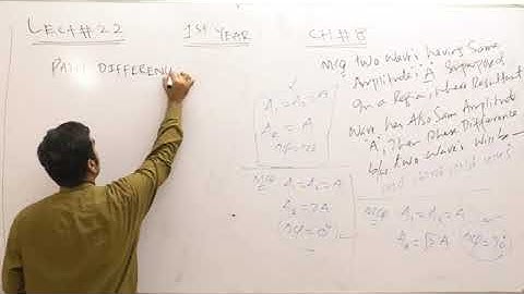 Waves lec 22|| part 2 by sir izhar