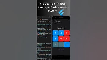 Tic tac toe app using flutter